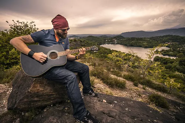 Musicians can also find inspiration in nature
