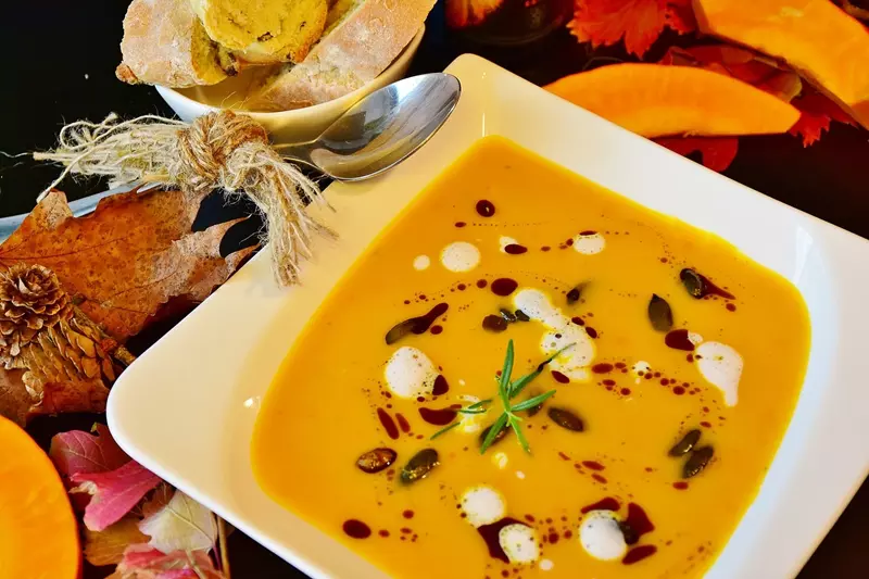 Pumpkin cream soup