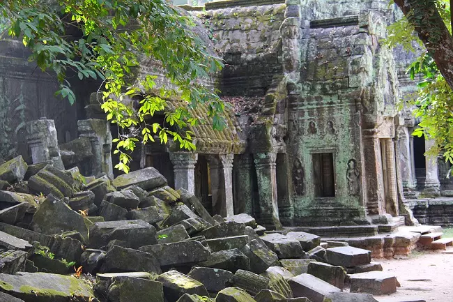 The ruins of Ta Prohm