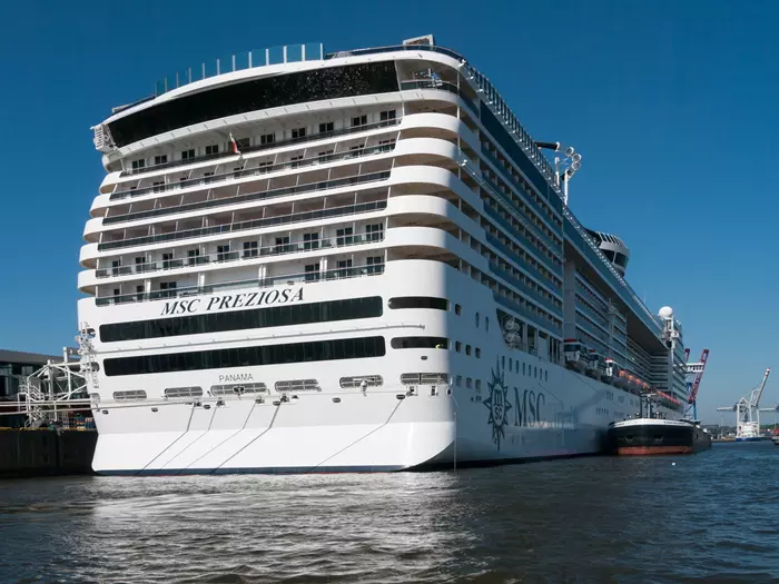 Cruise ship MSC Preziosa