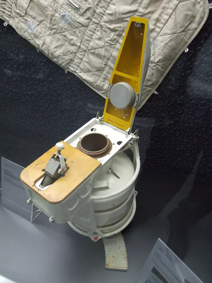 Russian space toilet