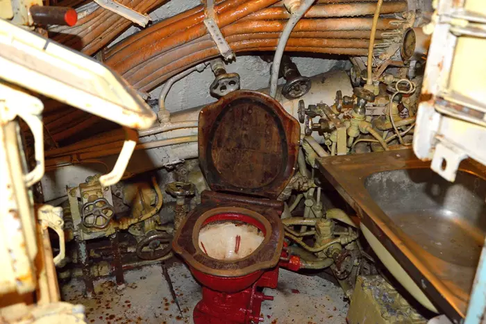 Russian submarine toilet